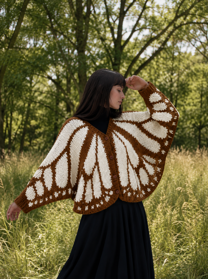 CozyFlutter™Handmade Butterfly Cardigan