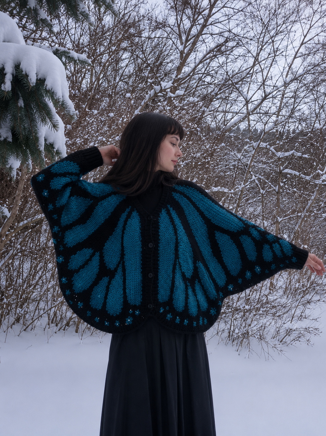 CozyFlutter™Handmade Butterfly Cardigan