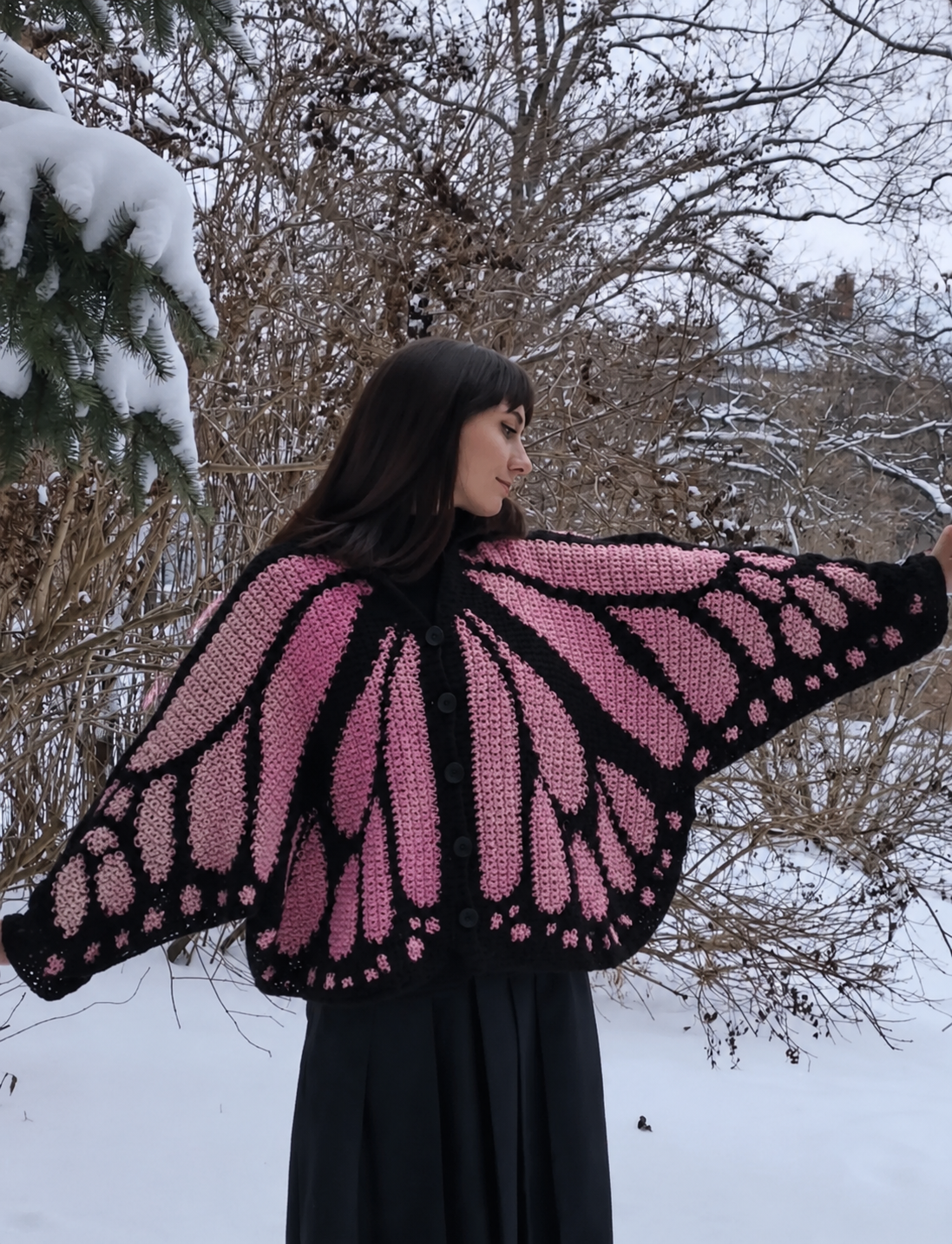 CozyFlutter™Handmade Butterfly Cardigan