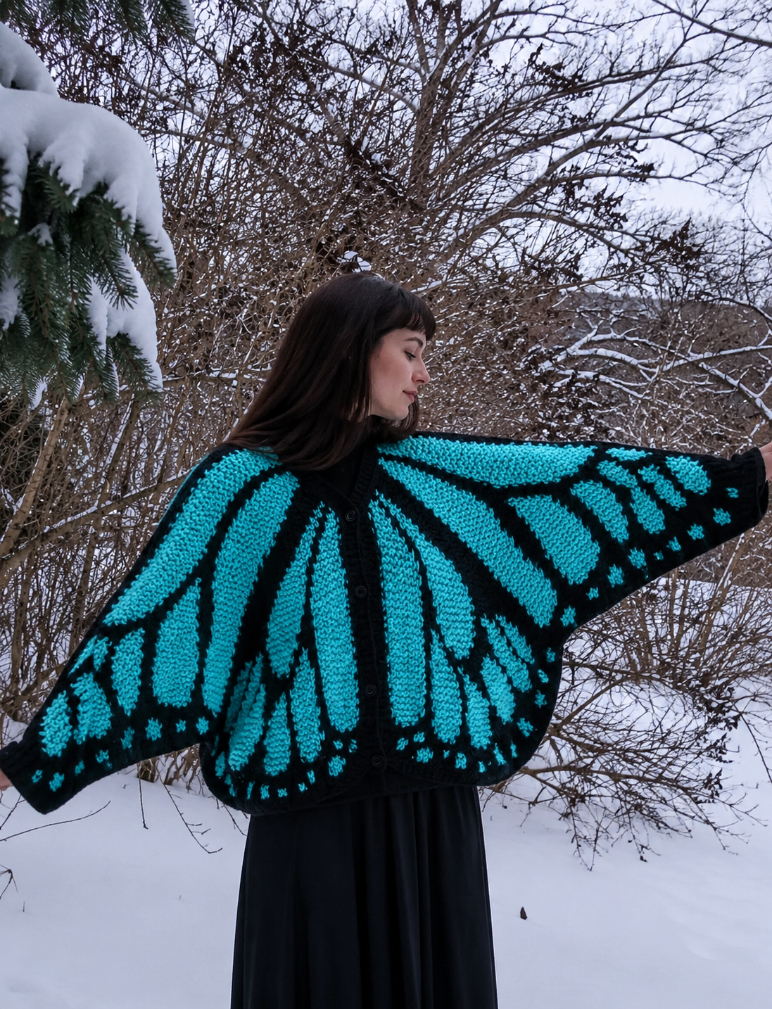 CozyFlutter™Handmade Butterfly Cardigan