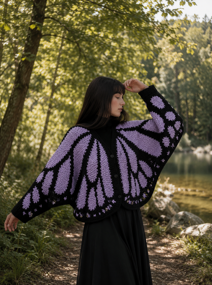 CozyFlutter™Handmade Butterfly Cardigan